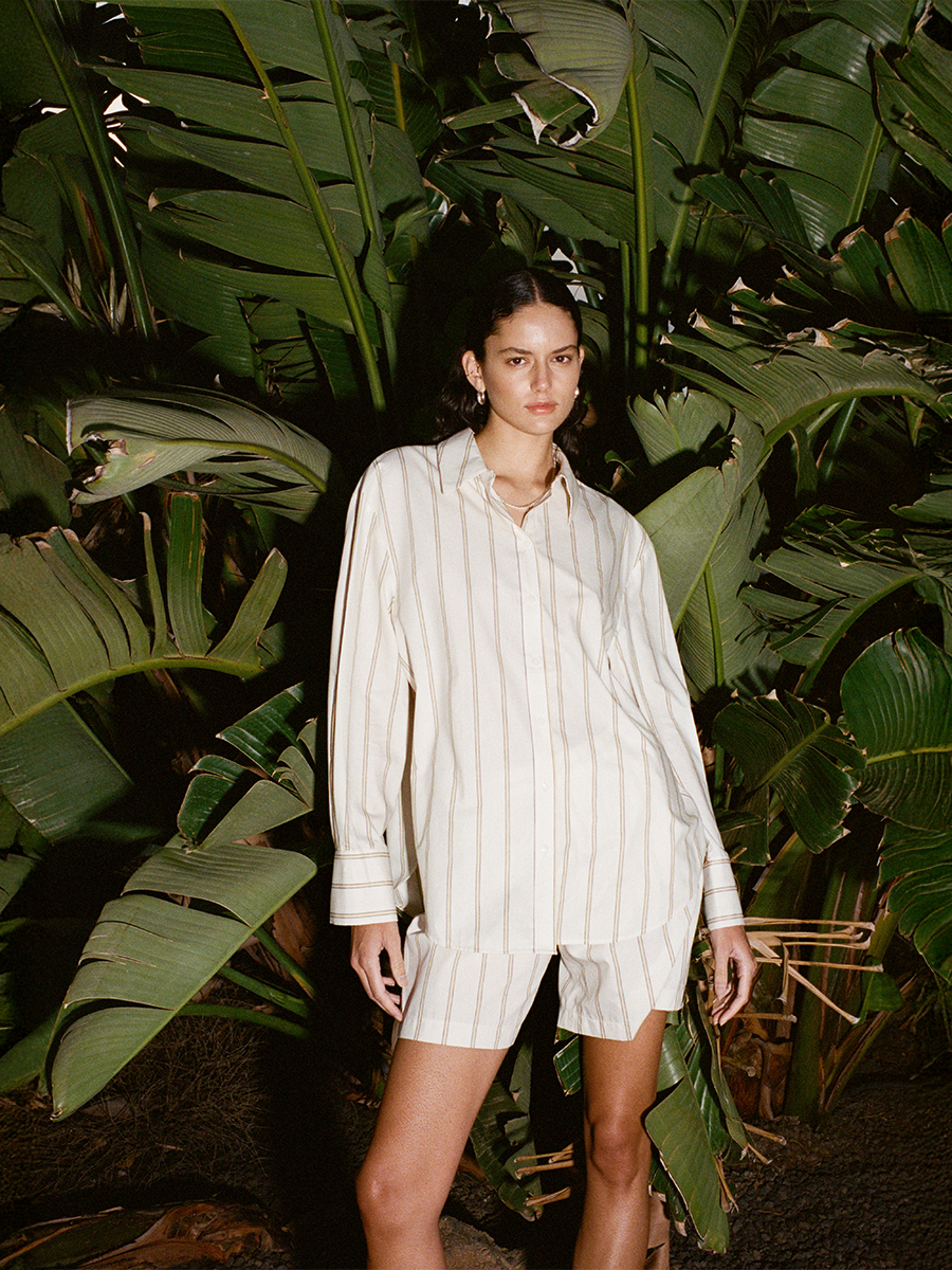 Shirt Blouse Alba Striped