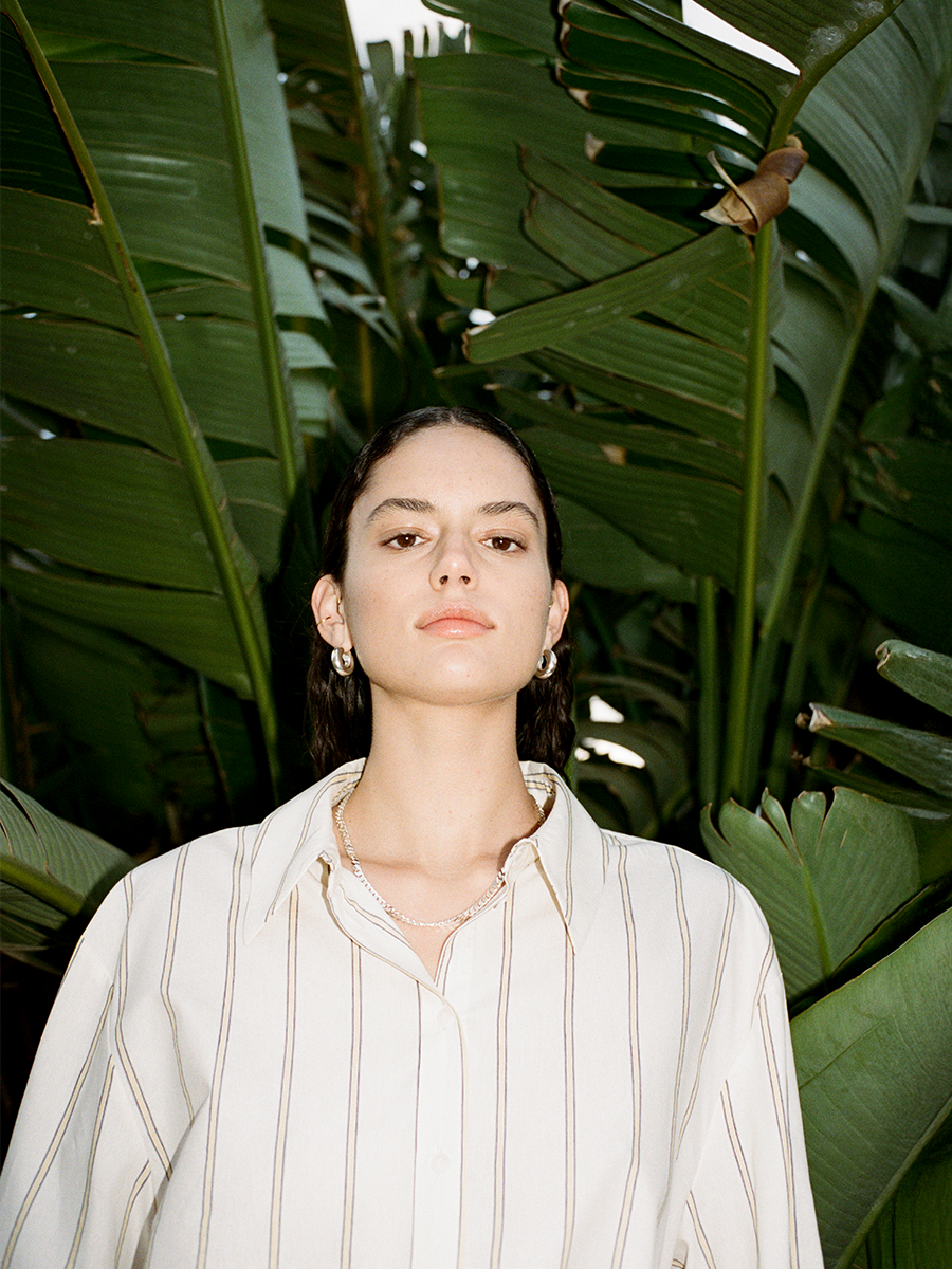 Shirt Blouse Alba Striped